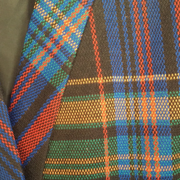 Vintage Plaid Henry Lee Blazer Size 16 - Picture 12 of 12